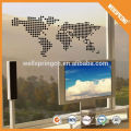 Manufacturer reflective self adhesive world map wall sticker